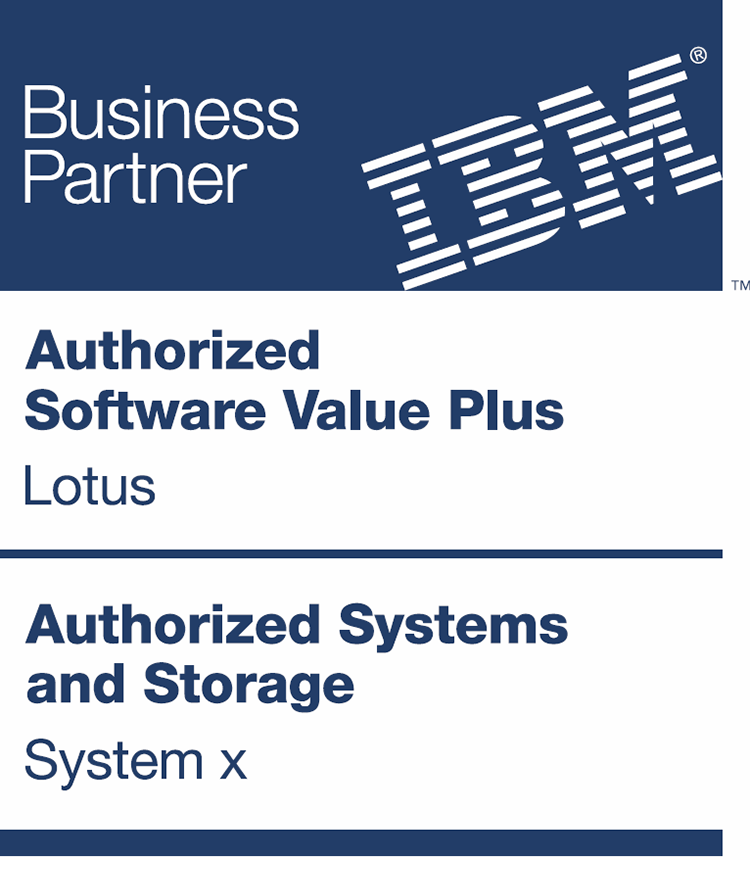 IBM Business Partner - Authorised Lotus Software Value Plus and System X & Storage