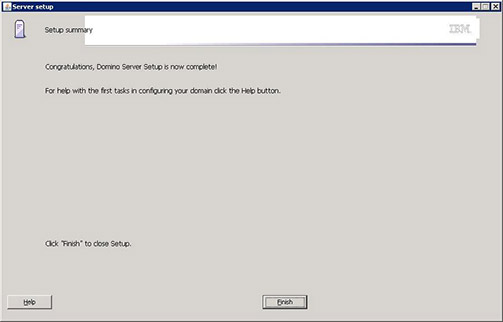IBM Domino 9 Social Edition Install screen shot
